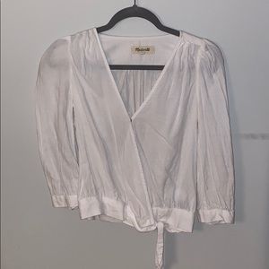 Madewell wrap top